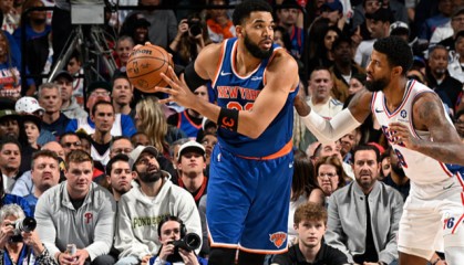 唐斯：我们不看作3-0而看作0-0 要专注于眼前|尼克斯|卡尔-安东尼-唐斯|NBA季后赛|纽约尼克斯队|nba_新浪体育_新浪新闻